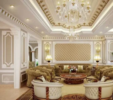 ديكورات جبس اسقف صالونات راقية وكلاسيكية 1 jpg 360x320