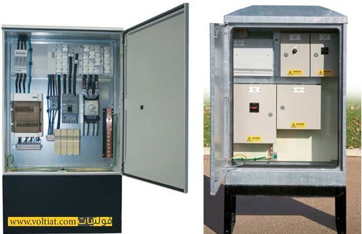 لوحات توزيع كهربائية طبلونات محمية
